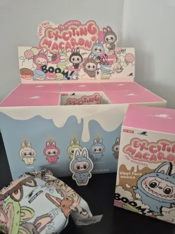 Popmart labubu Macaron sea salt coconut