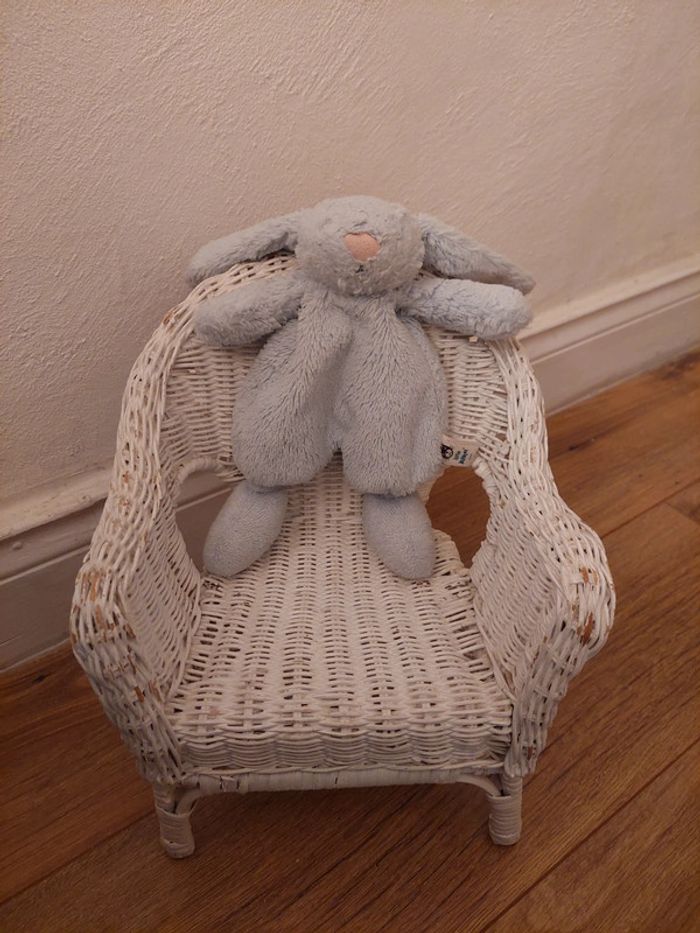 #P5 - Doudou lapin bleu Jellycat