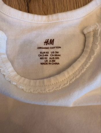 Robe body 3 mois H&M