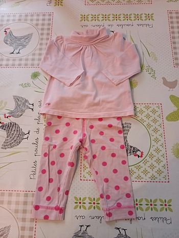 Ensemble bébé fille H&M Obaïbi 6 mois