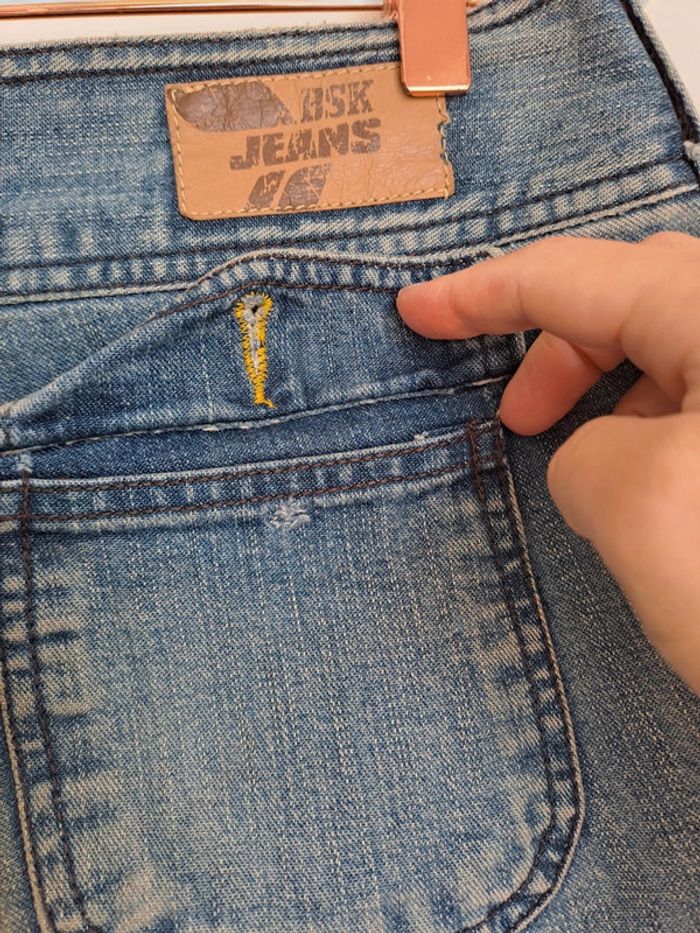 Short en jean taille basse taille 38 - photo numéro 4