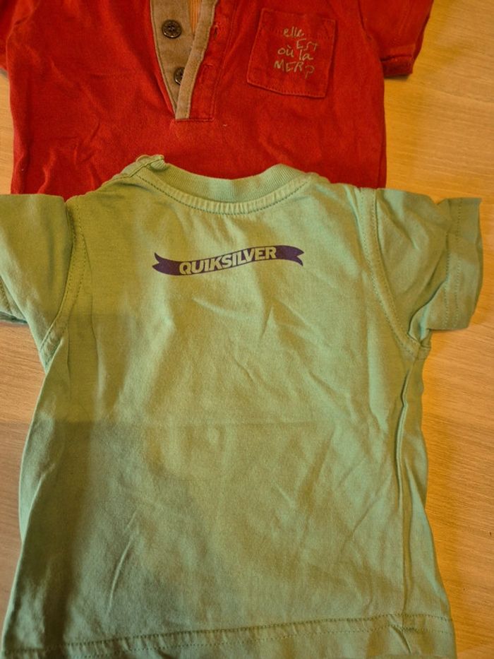 Lot de 2 t shirt manches courtes 3 mois - photo numéro 2