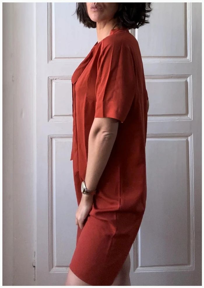 Robe BCBG Maxazria rouge 36 - neuve - photo numéro 4