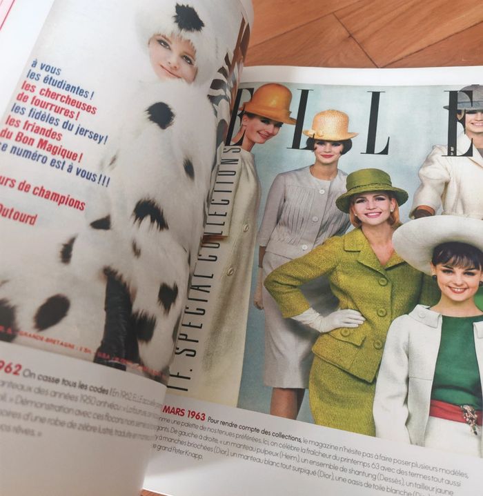 Livre "ELLE Mode – 600 couvertures de 1945 à nos jours" Histoire du style, iconographie - photo numéro 4