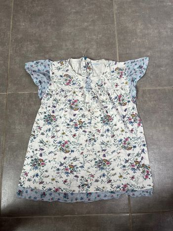 Haut léger fleuri fille 12 ans in extenso