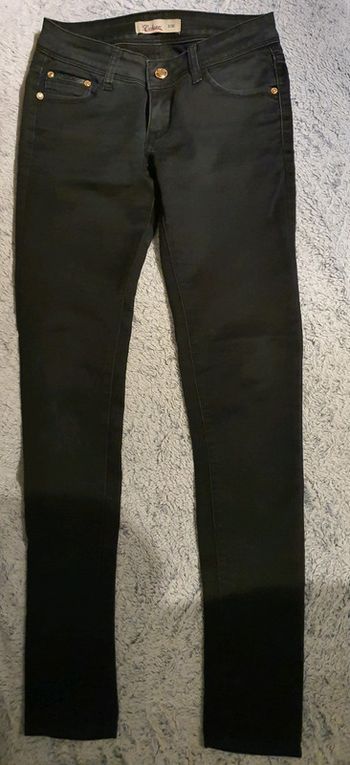 Jeans femme slim noir