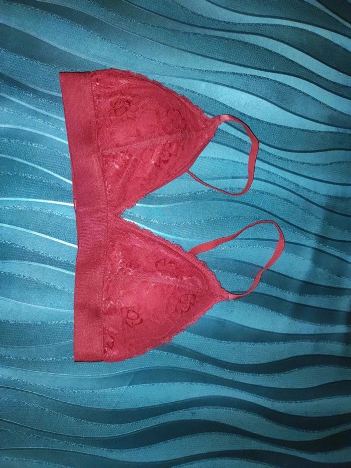 Soutien gorge 90B rouge