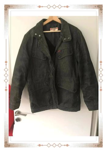 Manteau noir aspect jean taille M Lee Cooper