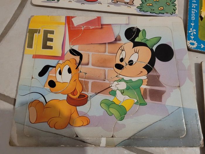 Lot puzzles grosses pièces 1 er age - photo numéro 7