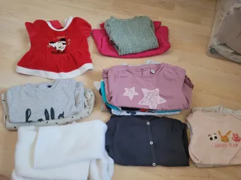 Lot fille hiver 6 mois