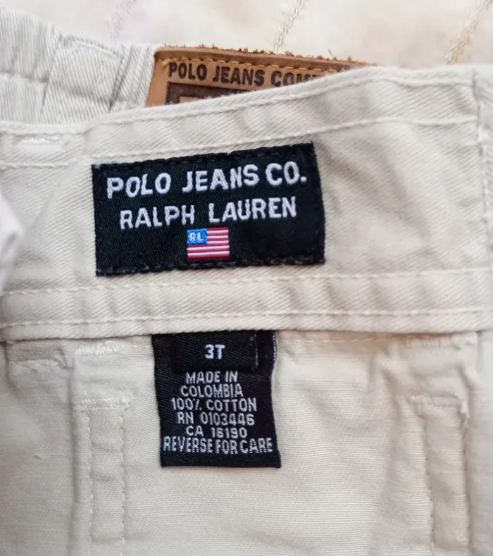 Jean's beige Ralph Lauren 3 ans - photo numéro 4