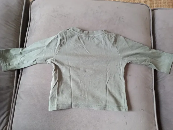 Tee-shirt manches longues - Taille 12 mois - photo numéro 2