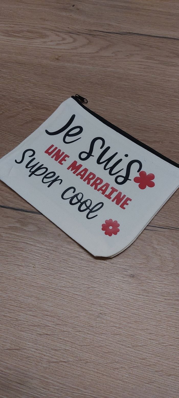 Pochette marraine, taty, amie, cousine - photo numéro 3