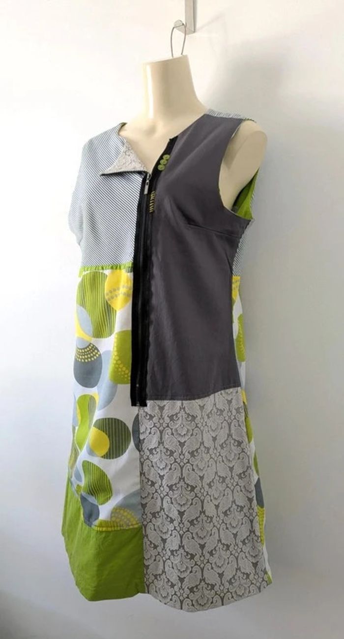 Robe d'été sans manches - Hippocampe - taille 44 - photo numéro 4