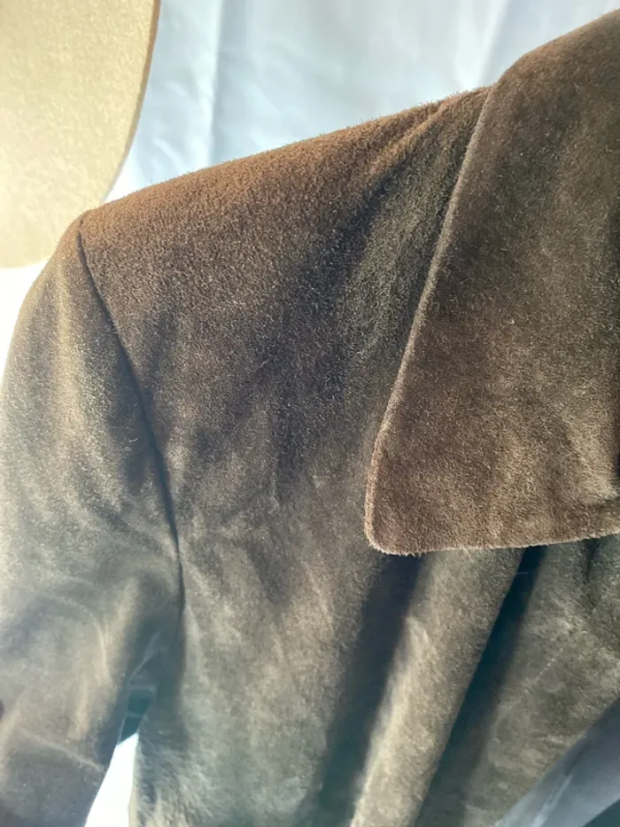 Manteau en daim - photo numéro 5