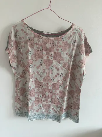 Blouse à motifs