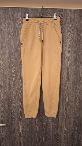 Pantalon de jogging beige en molleton