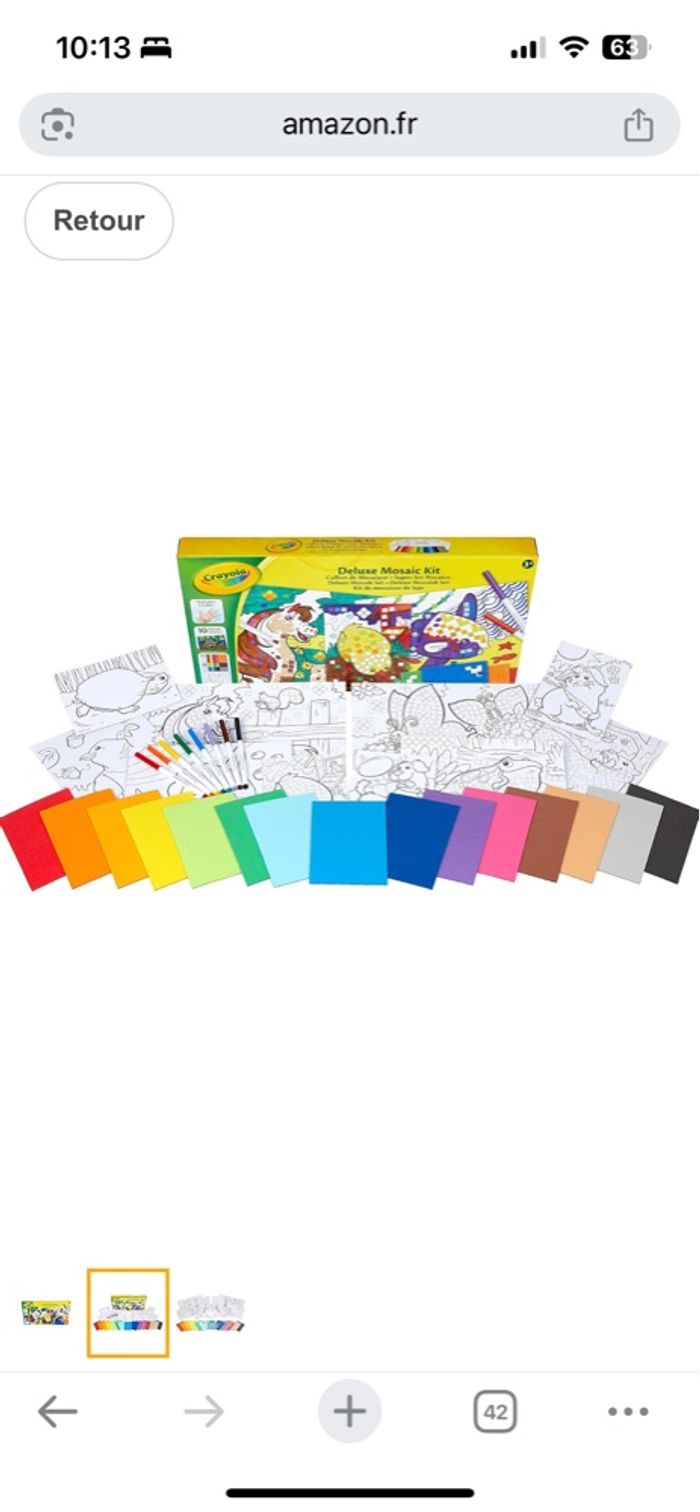 Mosaïque kit delux Crayola - photo numéro 4