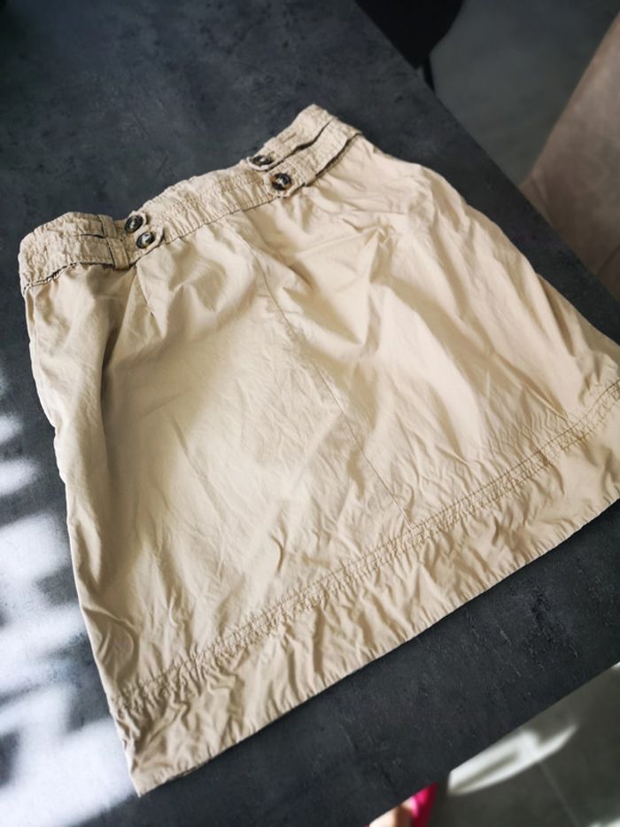 Jupe h&m beige 42 - photo numéro 4
