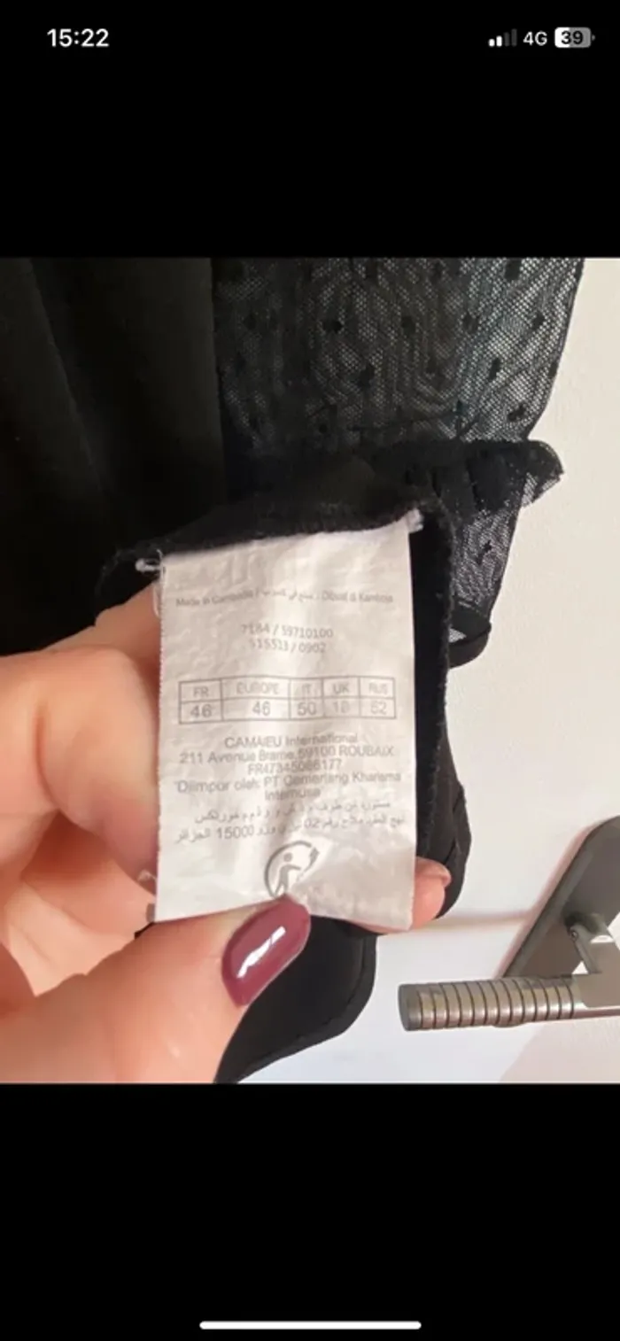 Robe fine noir. - photo numéro 4