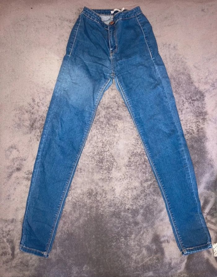 Pantalon Denim bershka - photo numéro 2