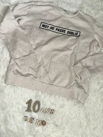 Sweat beige