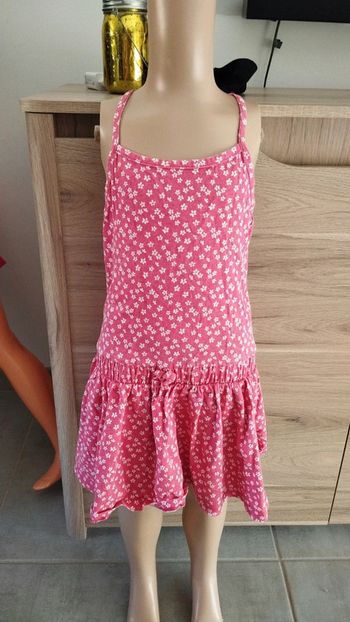 Robe rose la halle fille 8 ans