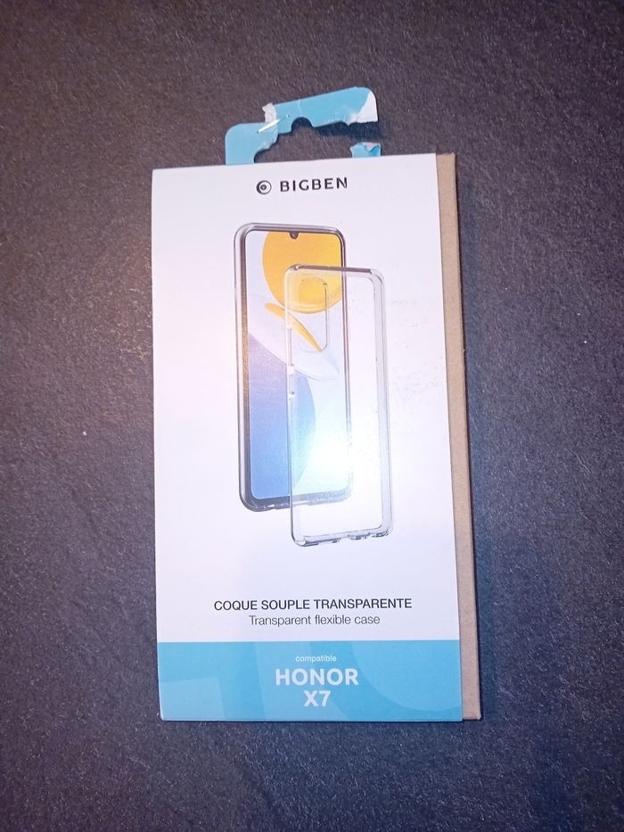 Coque souple transparente