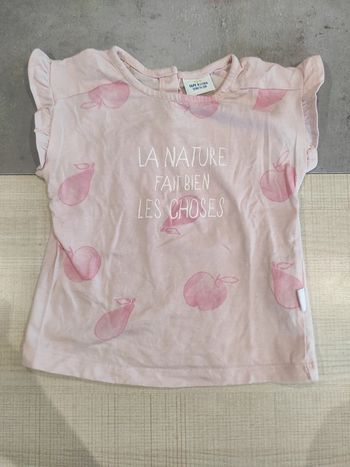T shirt 12 mois