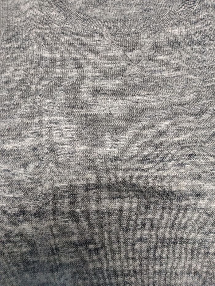 Pull gris chiné - photo numéro 2