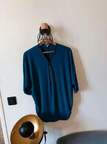 Blouse 38/40 bleu  bonheur