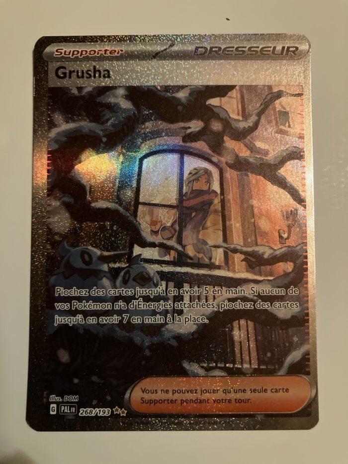 Carte pokemon Grusha alternative
