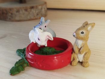 Schleich bébés lapins Figurine Animal de la ferme