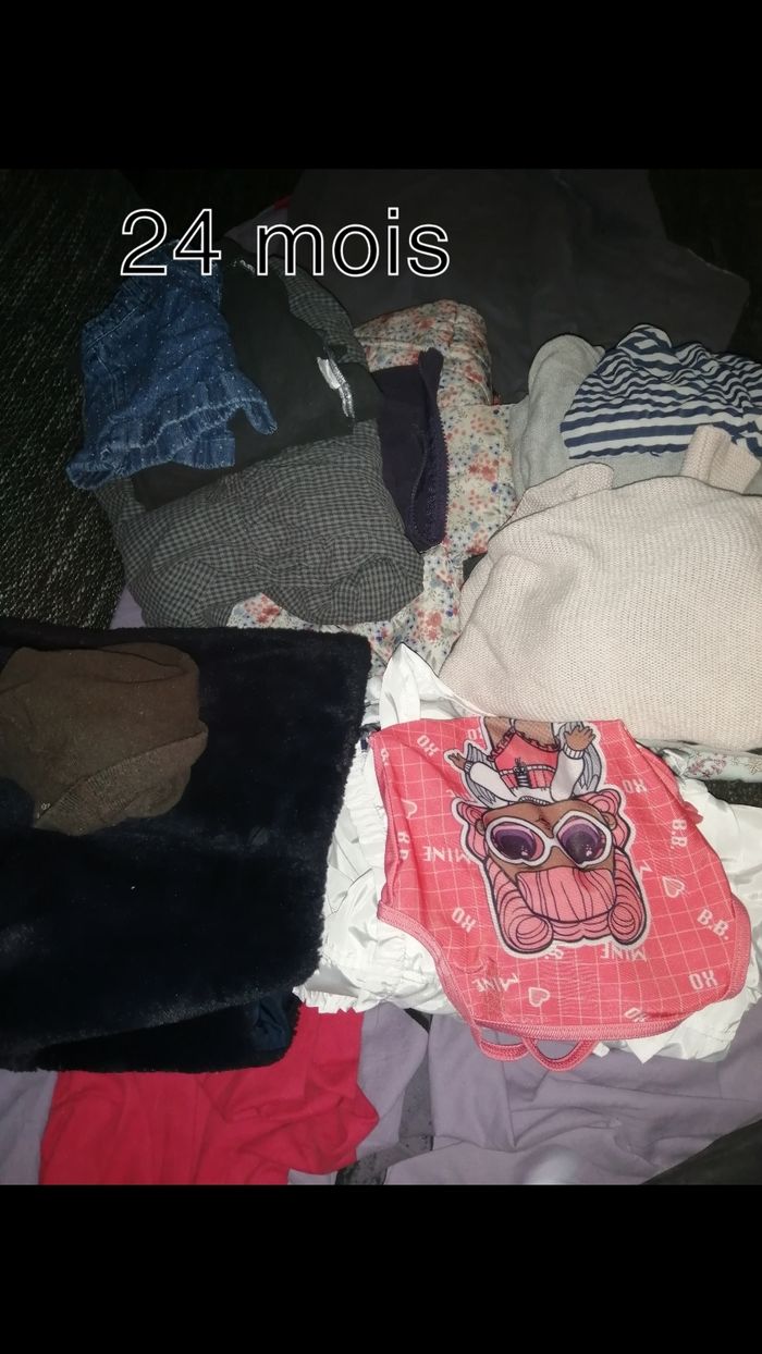 Lot 24 mois fille
