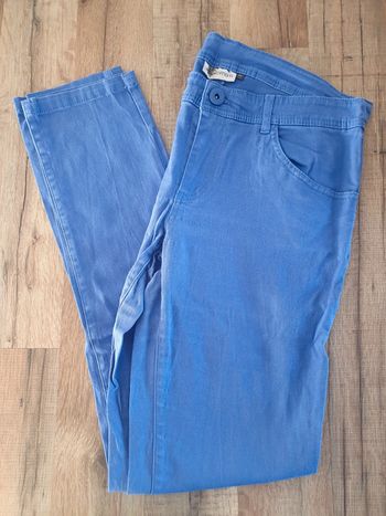 Jean bleu électrique 42