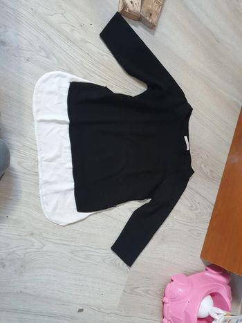 Top noir effet superposé