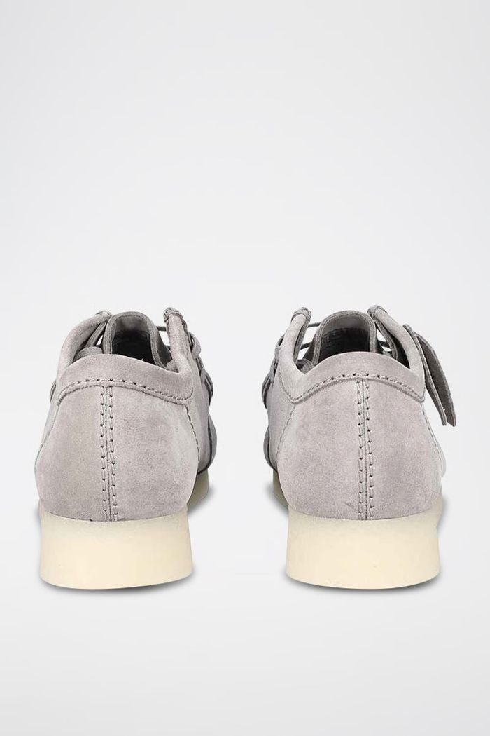 Clarks Derbys en nubuck Wallabee Evo - Gris clair - photo numéro 3