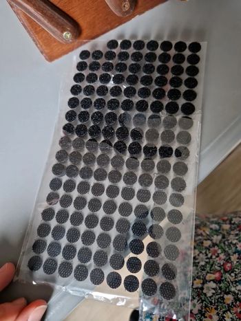 Lot de plaquettes de velcro