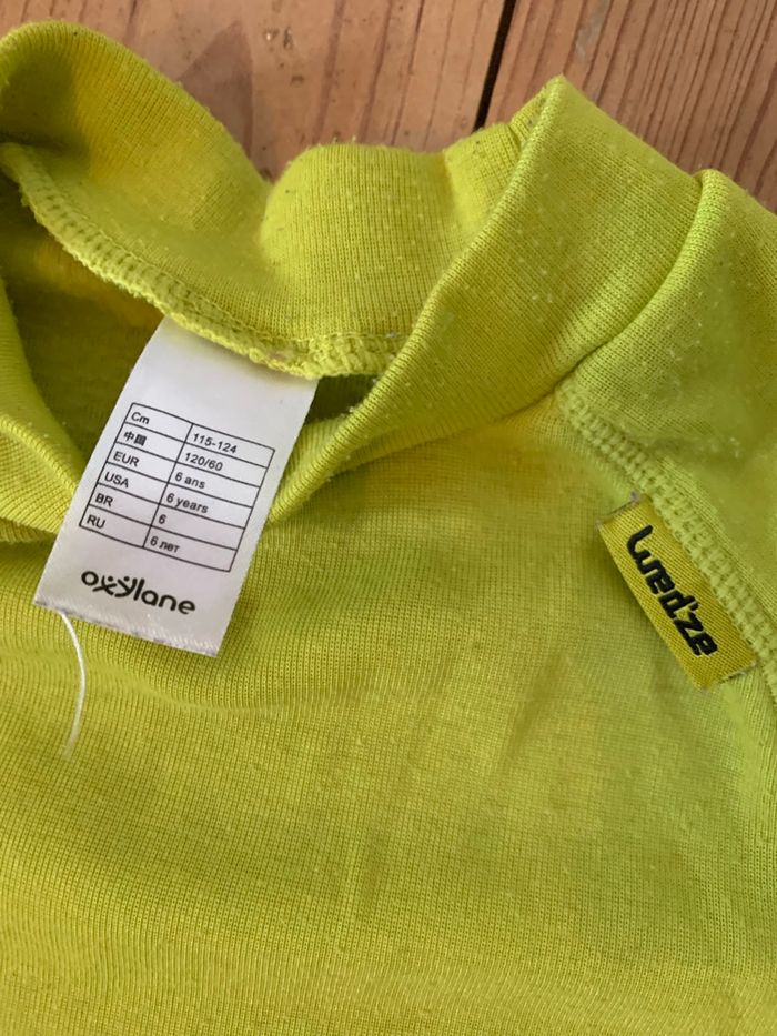 T-shirt manches longues sous vêtement ski - photo numéro 3