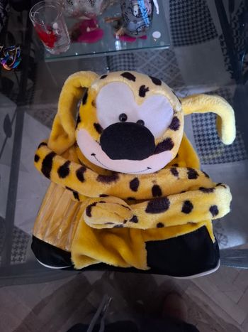 Sac à dos en peluche Marsupilami disney