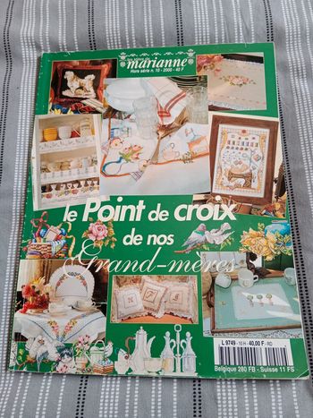 Les Idées De Marianne Hs 10 : Le Point De Croix De Nos Grand-Mères
