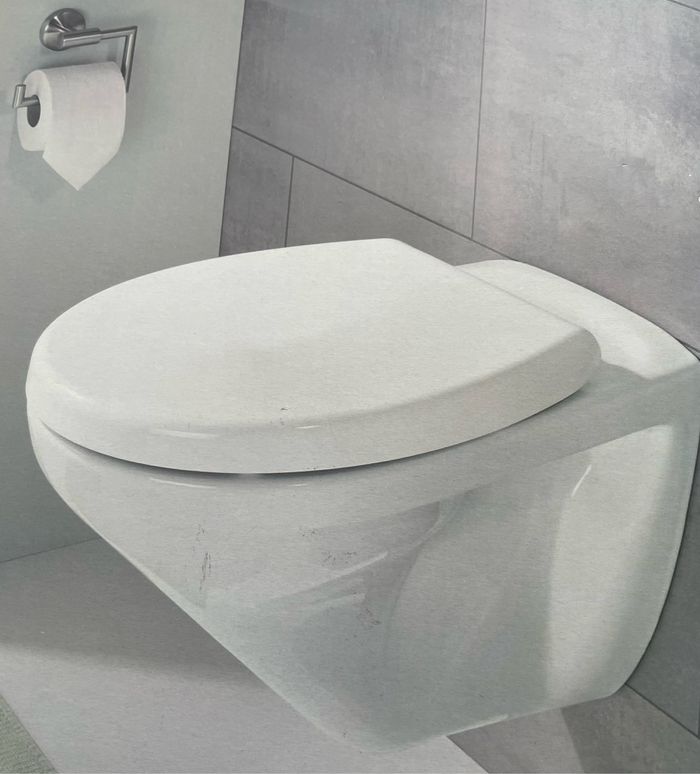 Abattant de WC blanc neuf - photo numéro 5