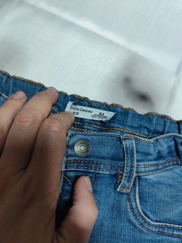 Pantalon jean taille 8 ans - photo numéro 3