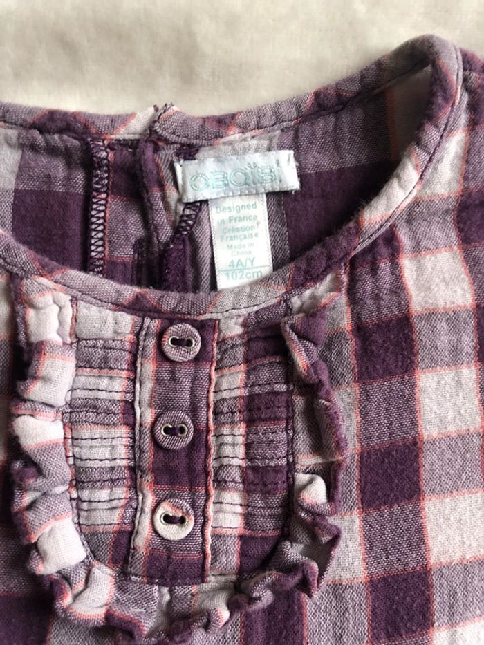 Blouse / chemise Okaidi 4 ans - photo numéro 2