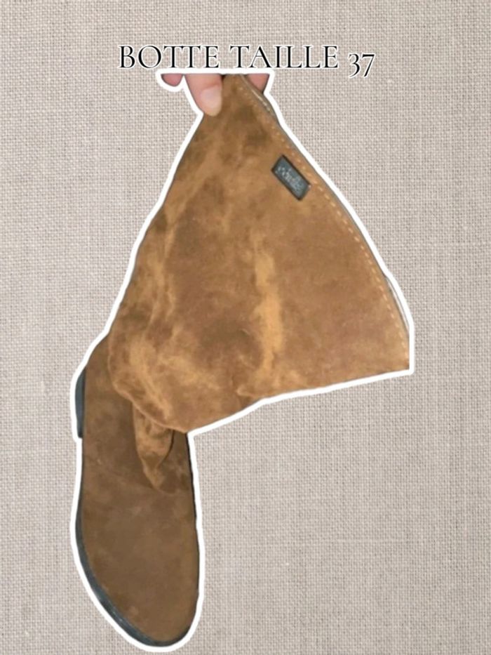 Botte marron - Taille 37 - Neuf - photo numéro 2
