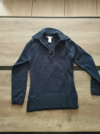 Pull bleu marine