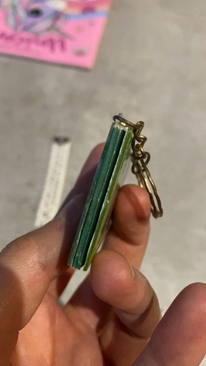 Port clef Barbie avec papier mémo note en relief image 3D change - photo numéro 6