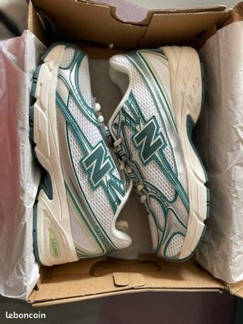 New balance 740 gris vert 36