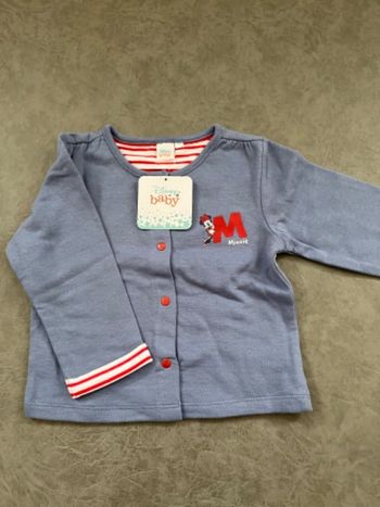 Gilet fin Minnie fille 18 mois