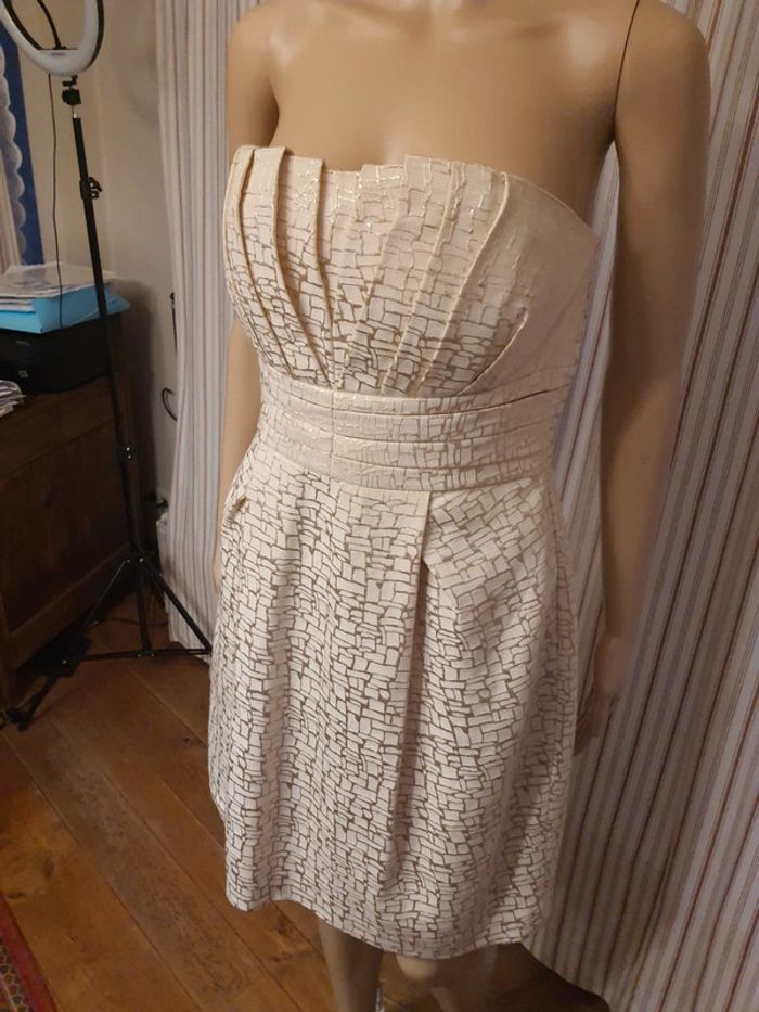 Jolie Robe de soirée Manoukian taille L - photo numéro 4